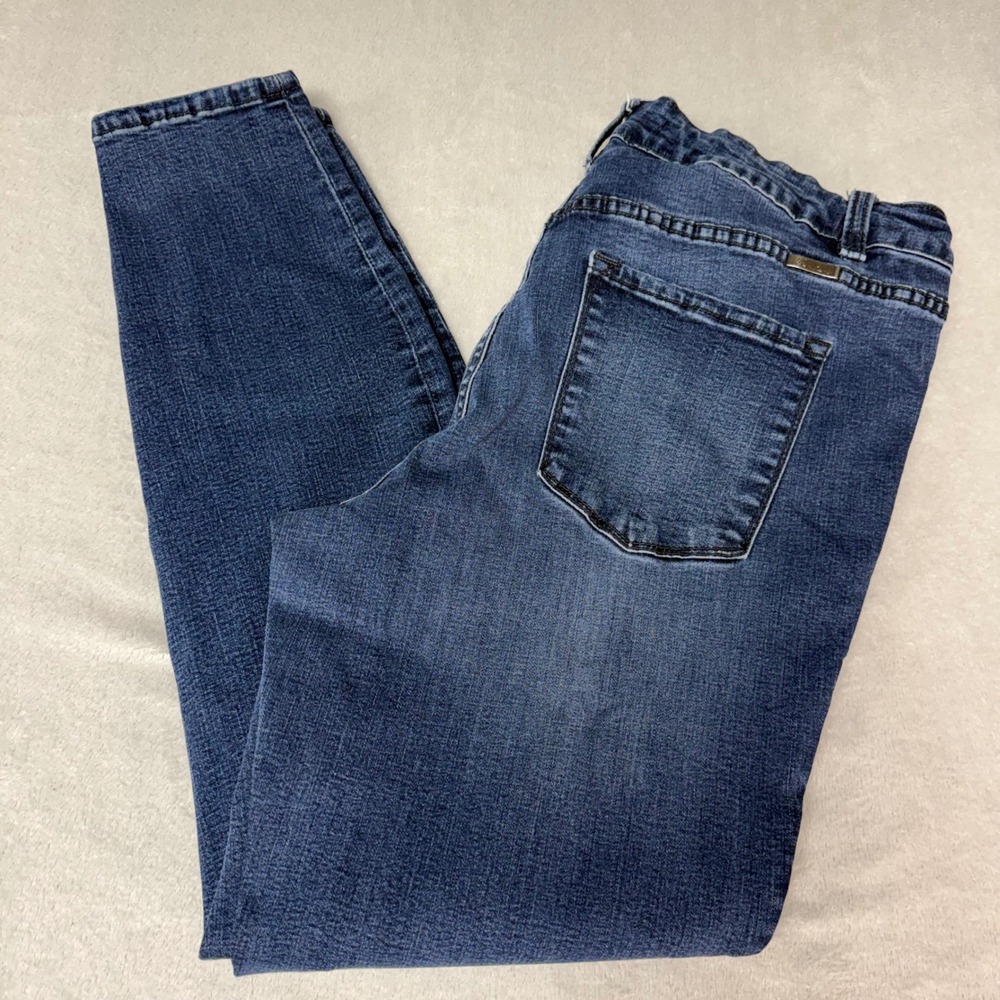 KanCan Curvy High Rise Skinny Jeans Medium Wash Blue Size 16‎ 111328